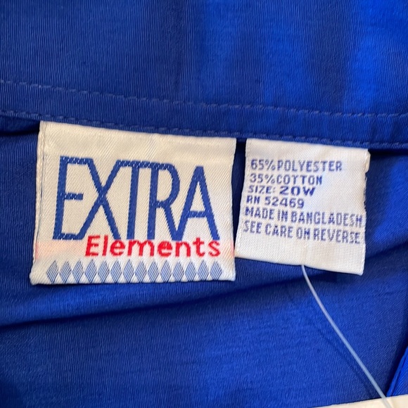 Vintage button down top. Size 20W. - Picture 7 of 10